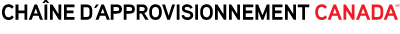 Chaîne d'approvisionnement Canada